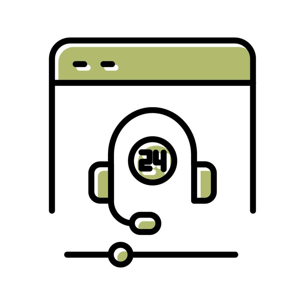 Support Forum Icon Design vector