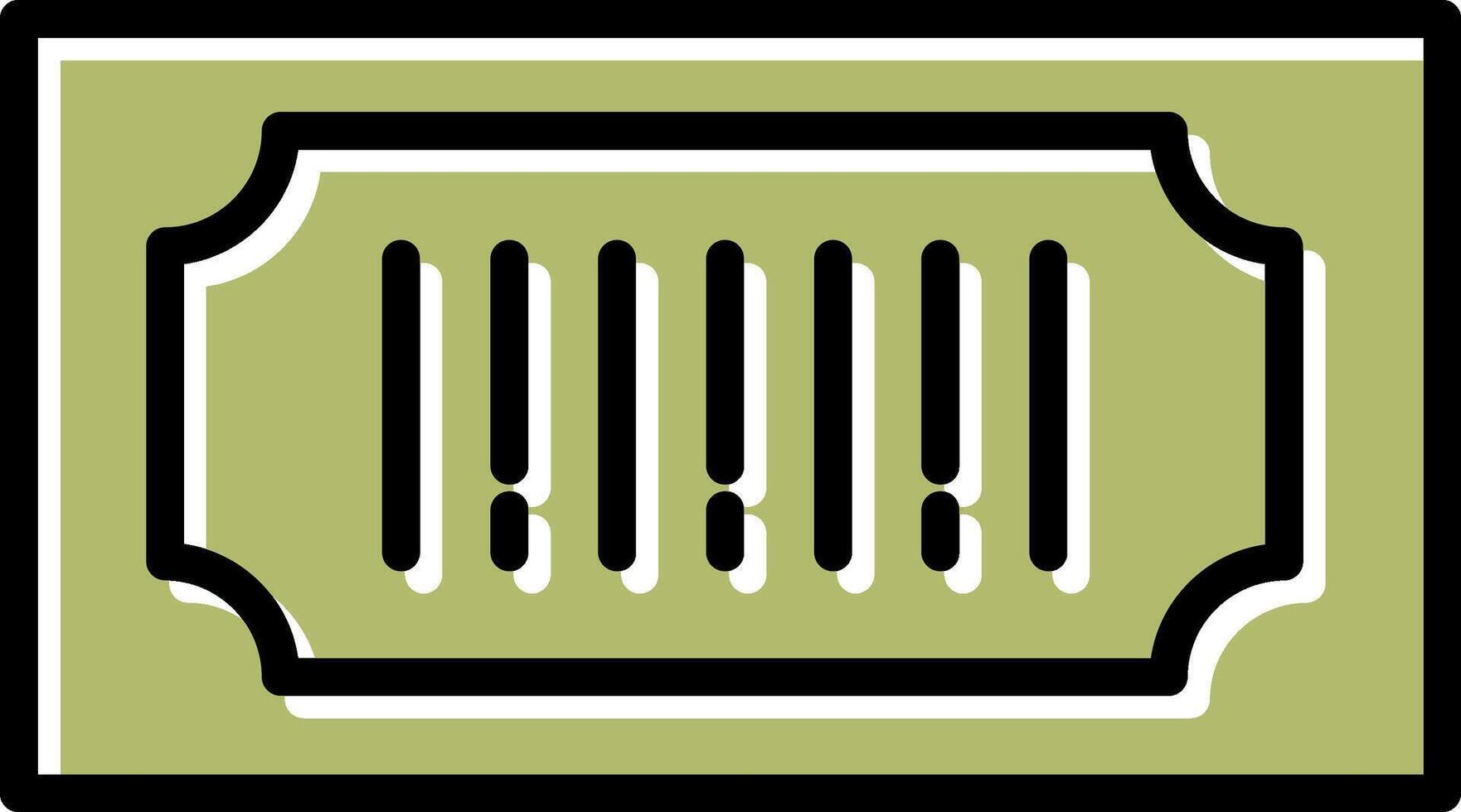 Barcode Price Icon Design vector
