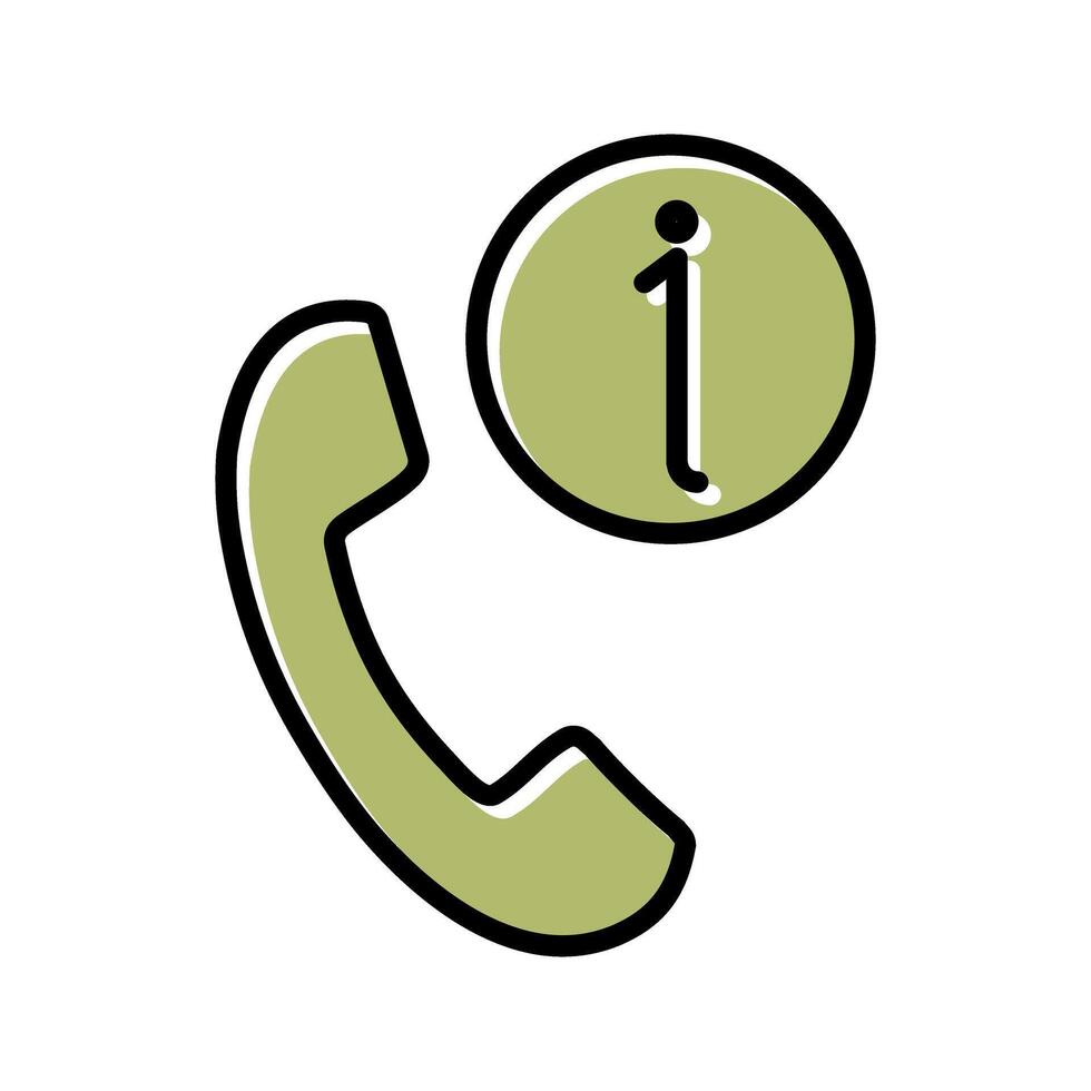 Contact Information Icon Design vector