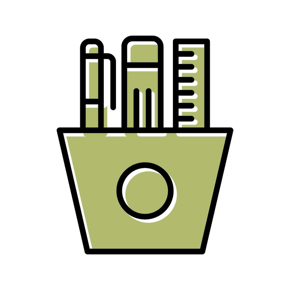 Stationery Icon Design vector