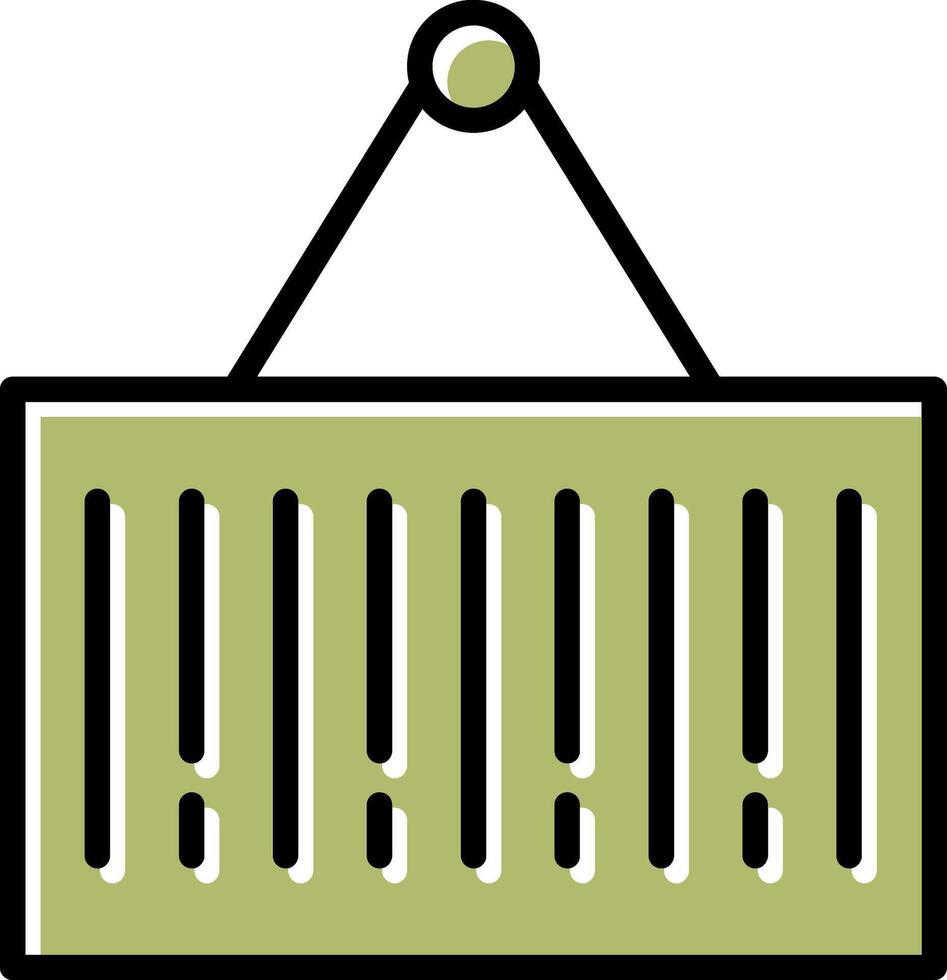 Barcode Sales Icon Design vector