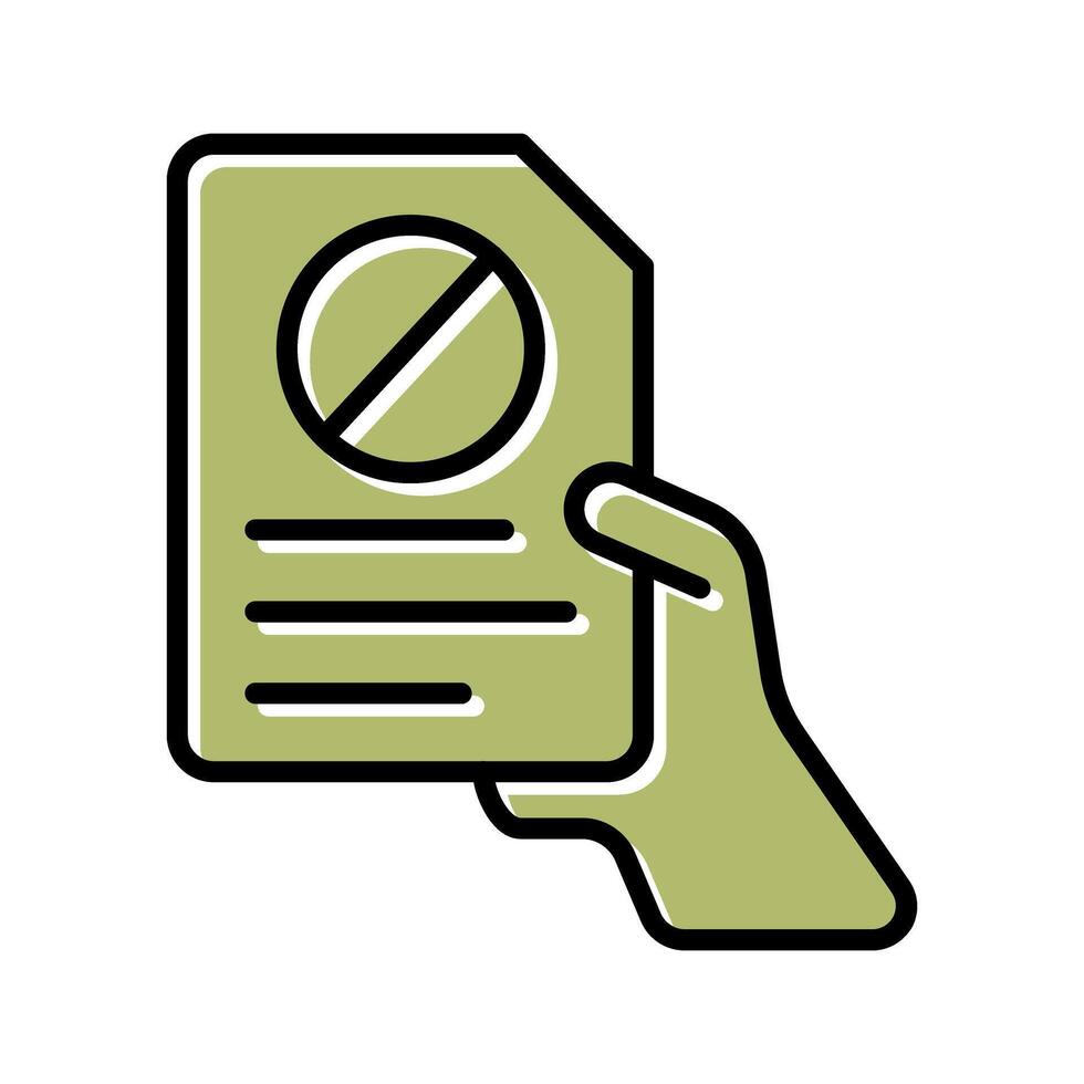 Resignation Icon Design vector