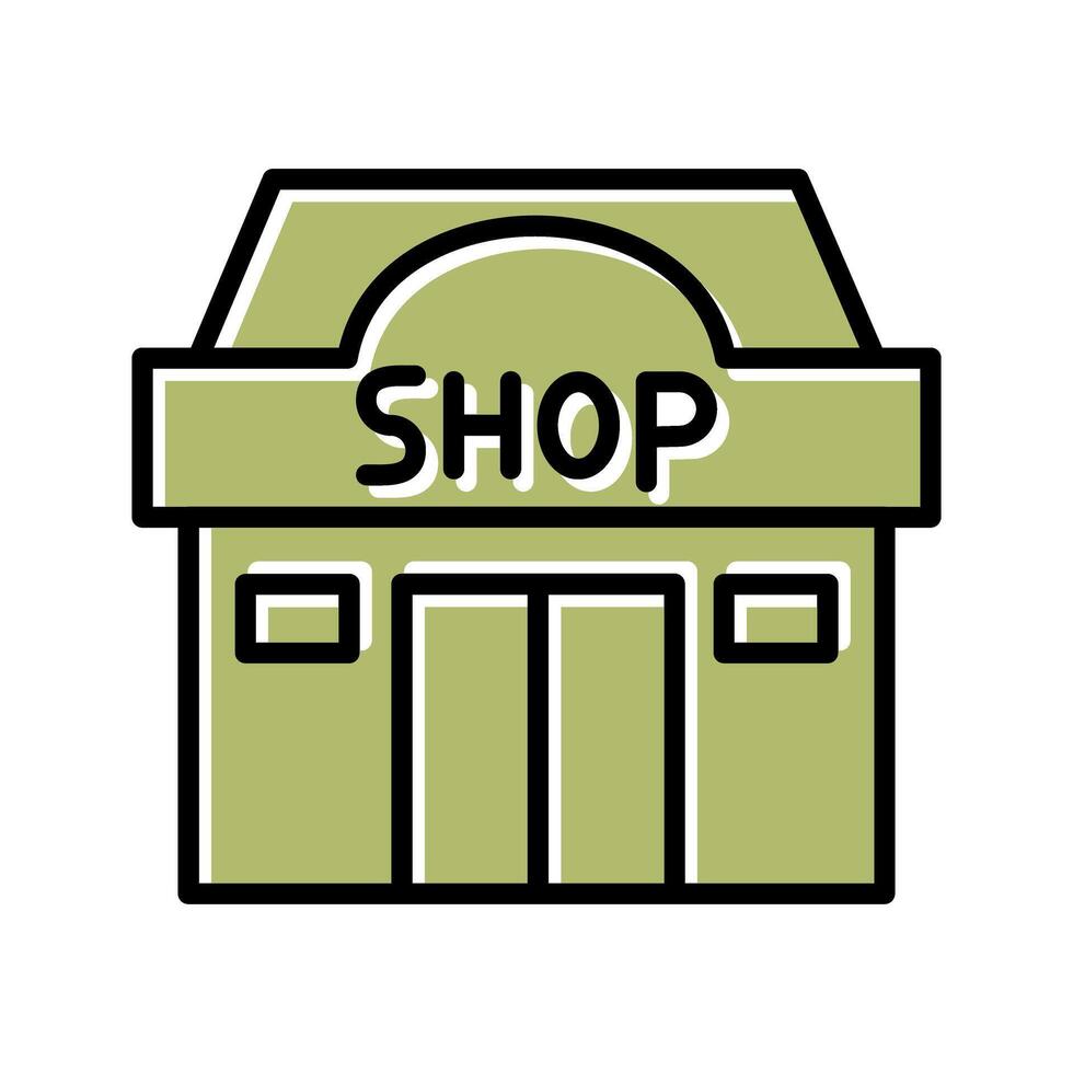 Store Icon Design vector