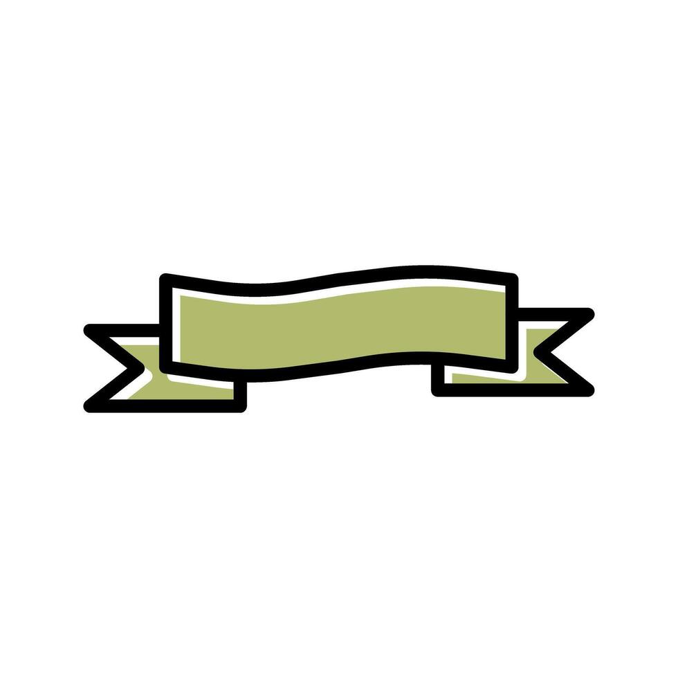 Ribbon Icon Design vector
