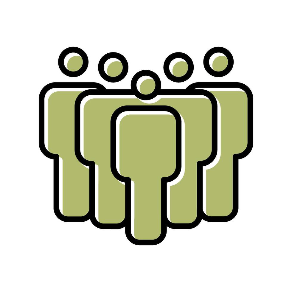 Diversity and Inclusion Icon Design vector