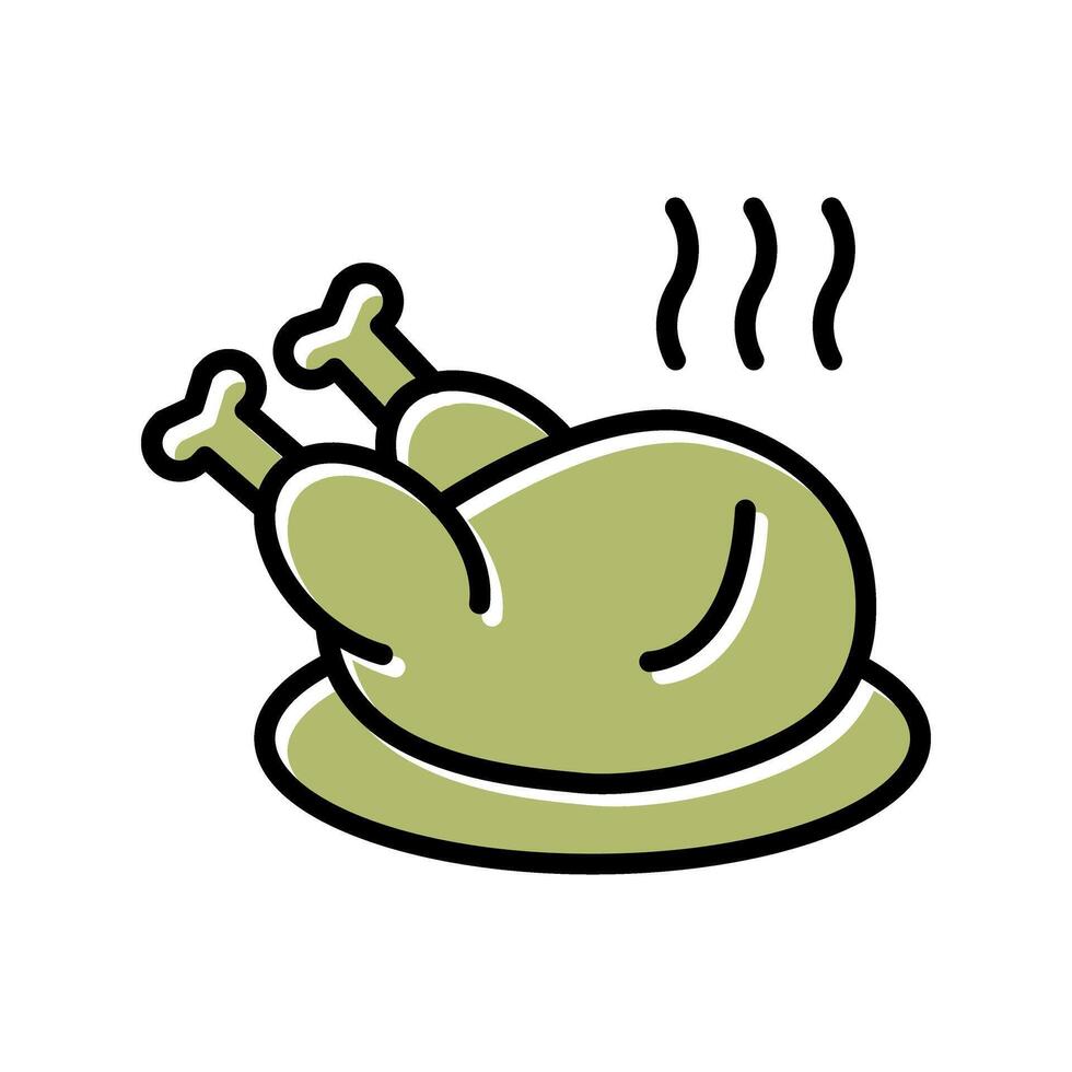 Chicken Icon Design vector
