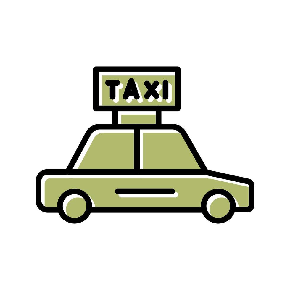 Taxi Icon Design vector