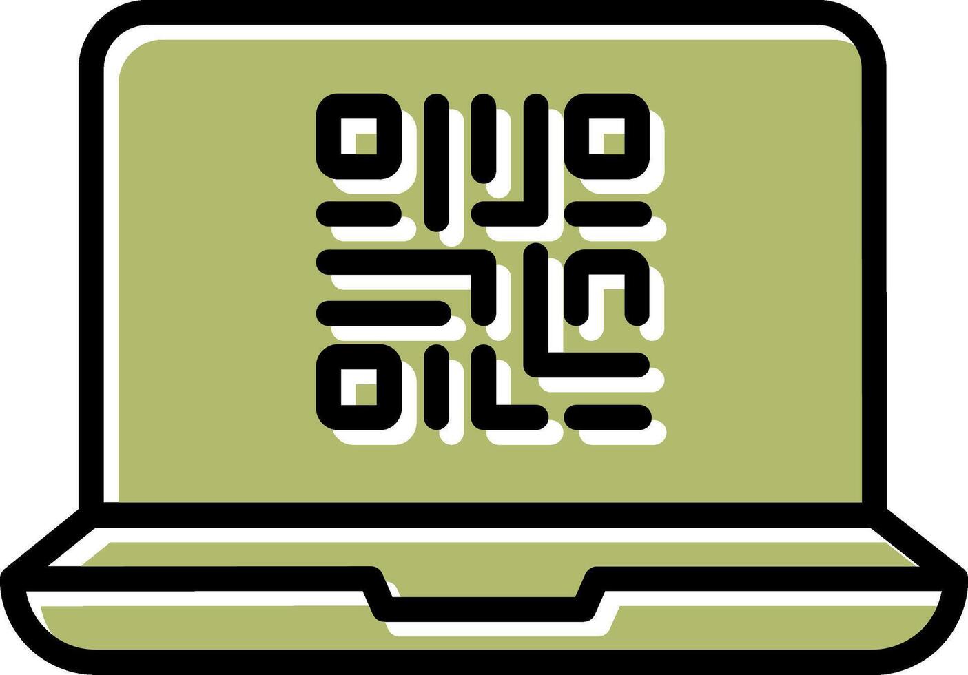 QR Code Scanner App Icon Design vector