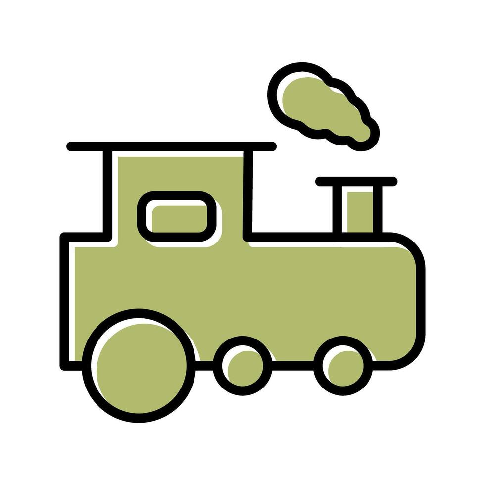 Train Icon Design vector