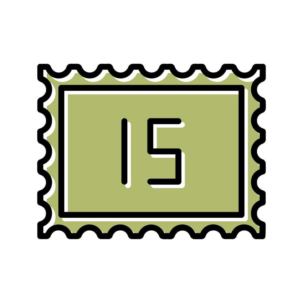 Postage Due Icon Design vector