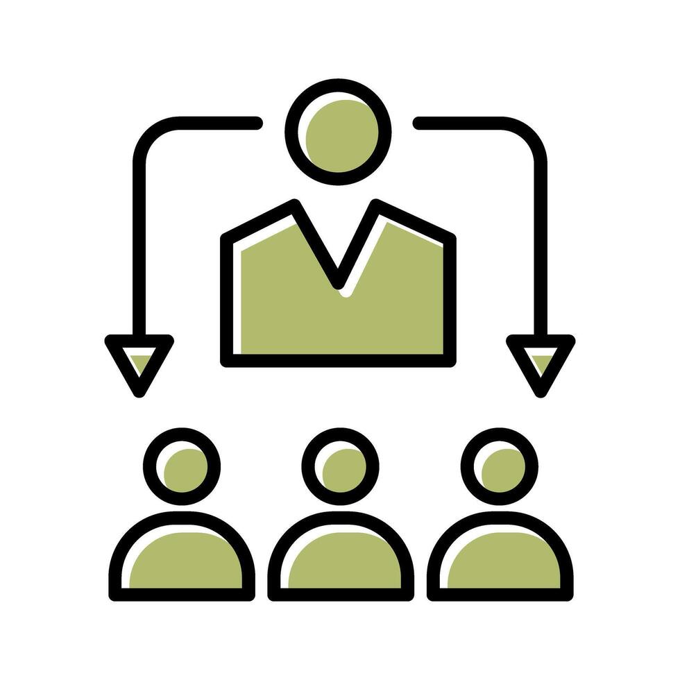 HR Technology Icon Design vector
