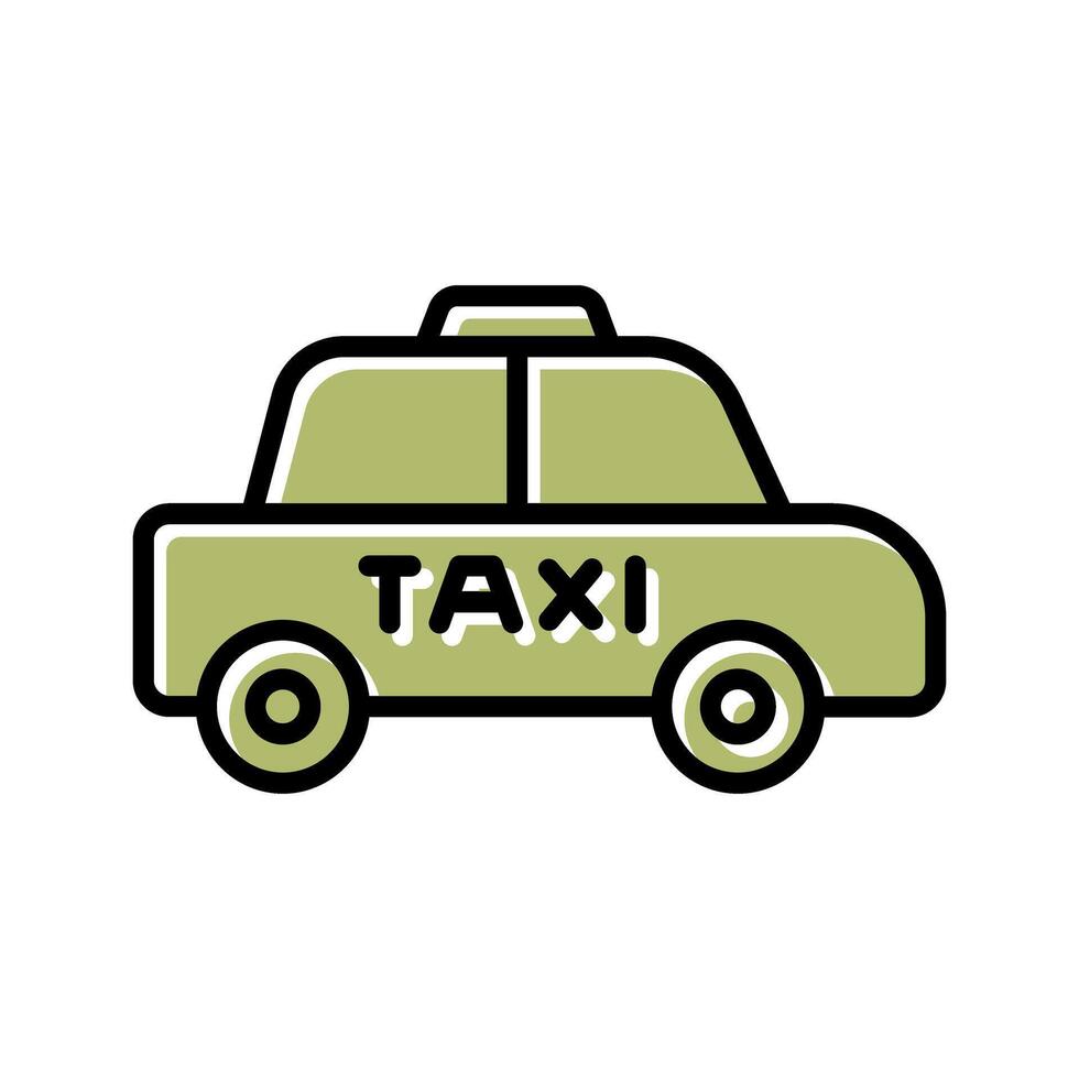 Taxi Icon Design vector