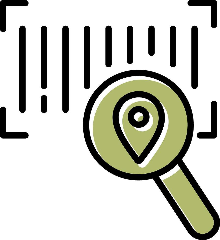 Barcode Tracking Icon Design vector