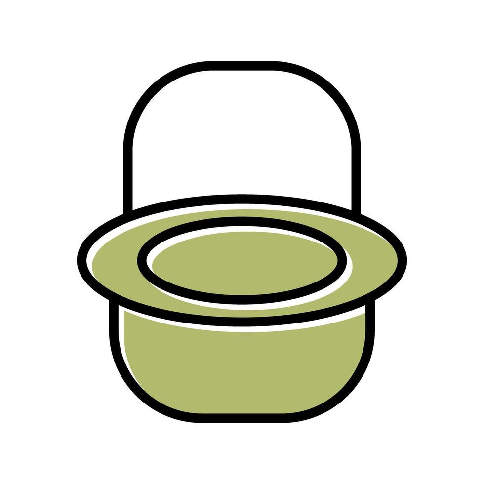 Potty Training Icon Design vector