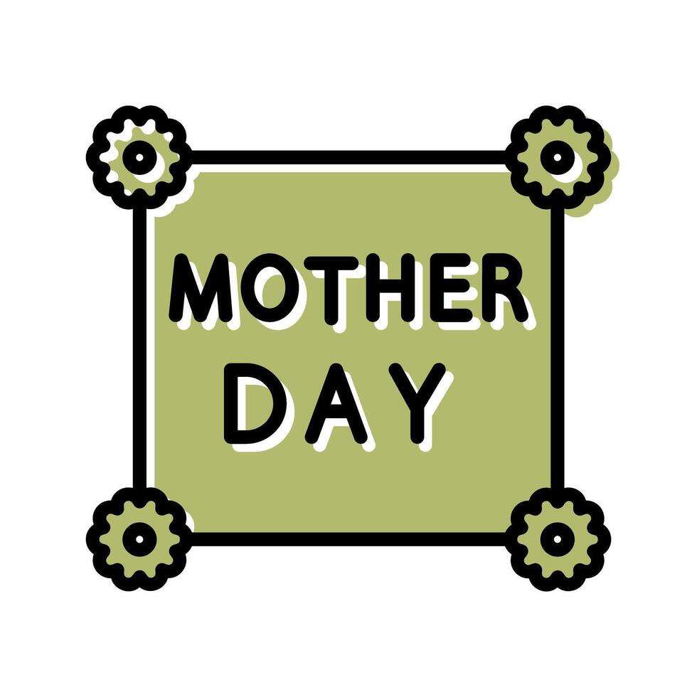 34 - Mother's Day Card.eps vector
