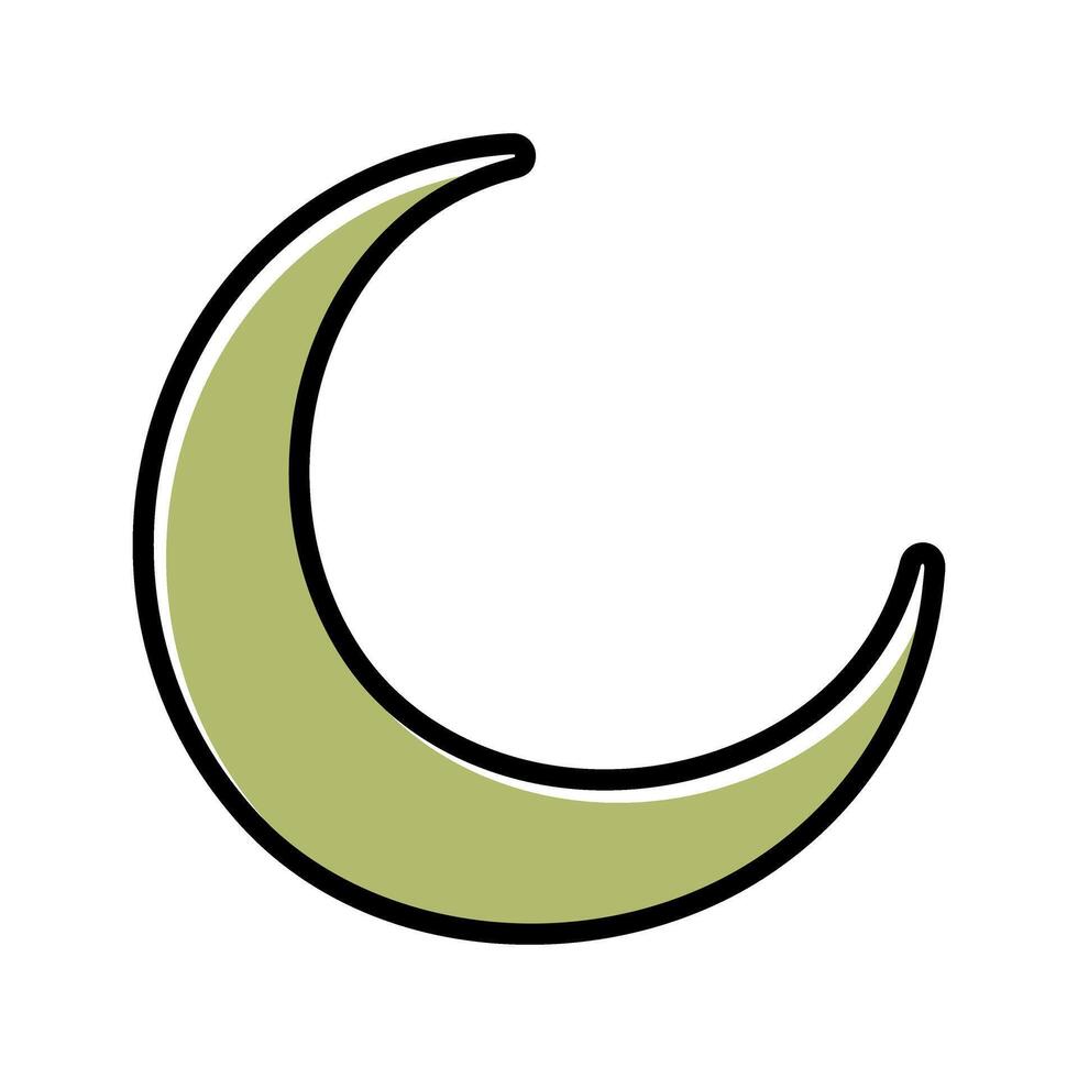 Moon Icon Design vector