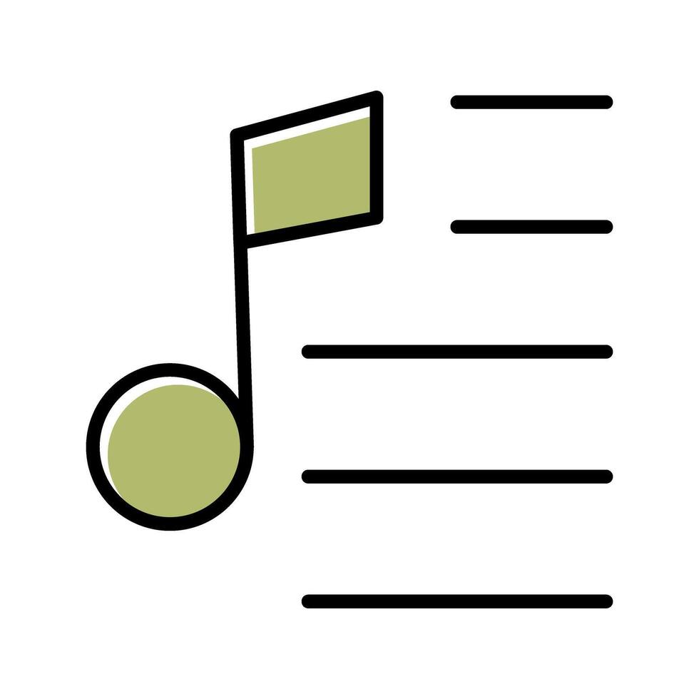Party Playlist Icon Design vector