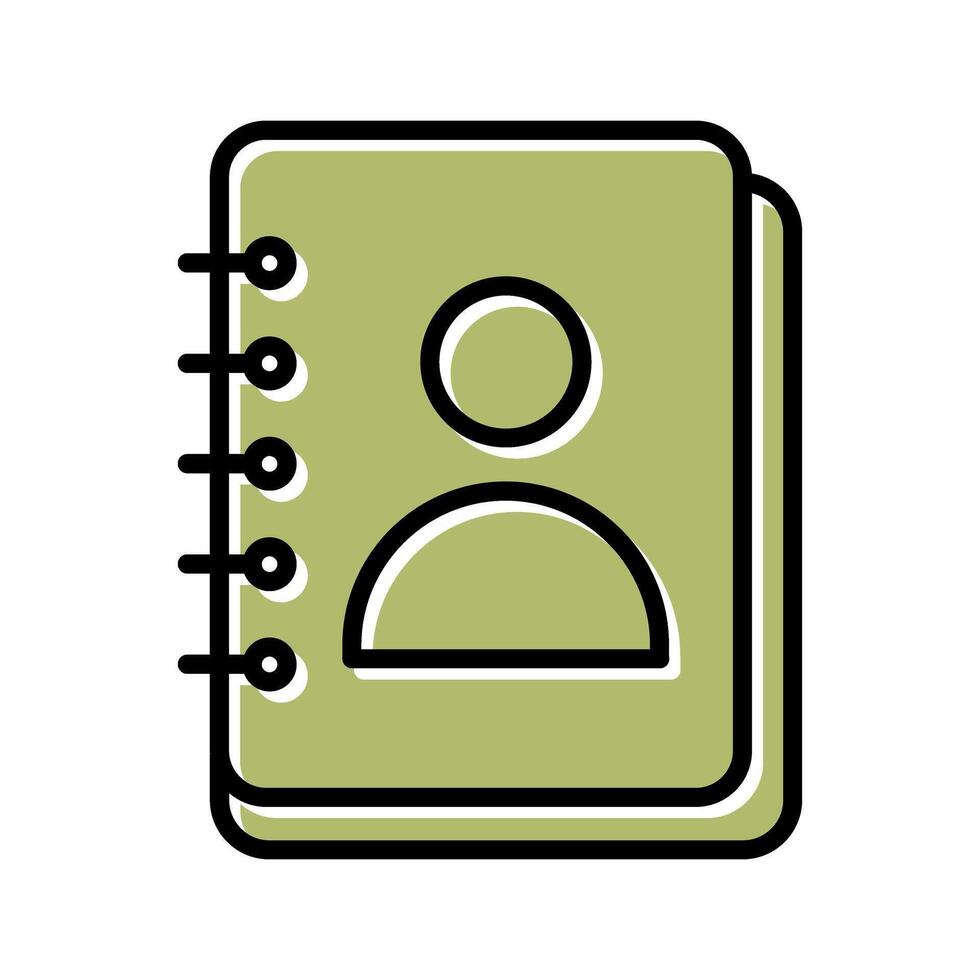 Help Directory Icon Design vector