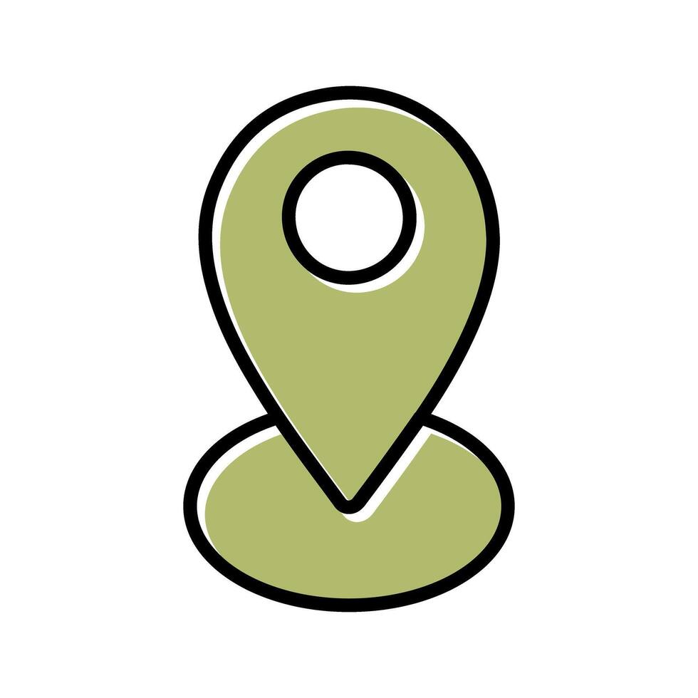 Geotargeting Icon Design vector