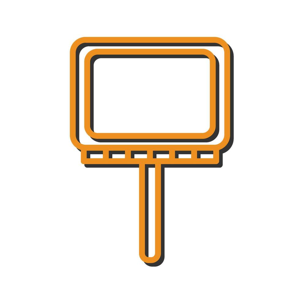 Billboard Icon Design vector