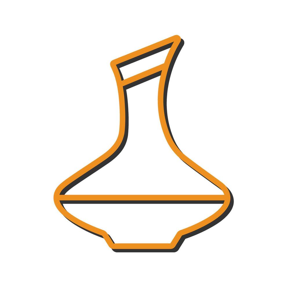 Wine Decanter Icon Design vector