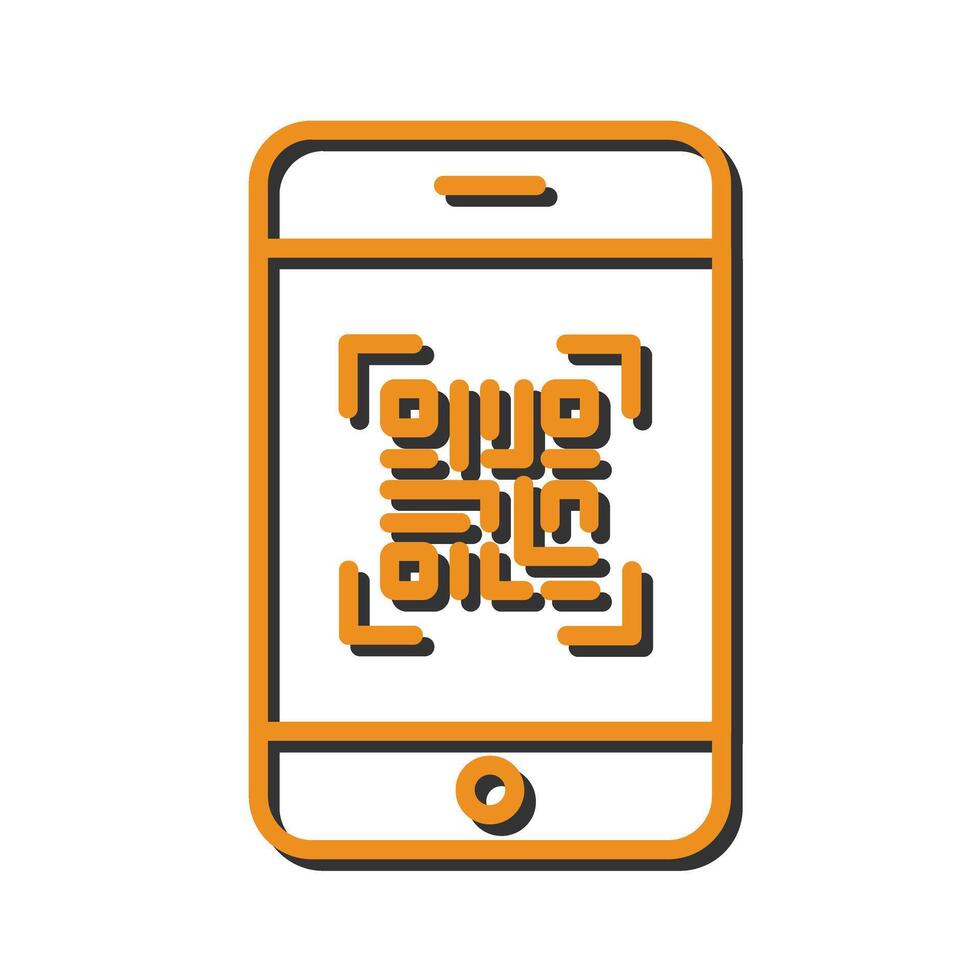 Scanning App Icon Design vector