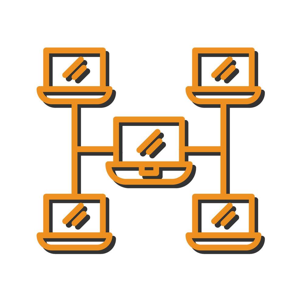 Connection Icon Design vector