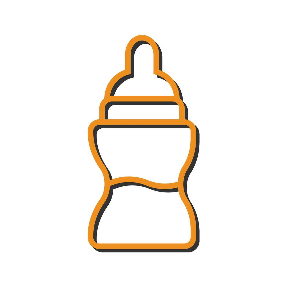 Bottle Feeding Icon Design vector