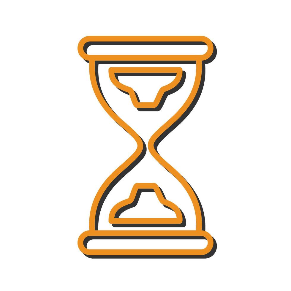 Sand Timer Icon Design vector