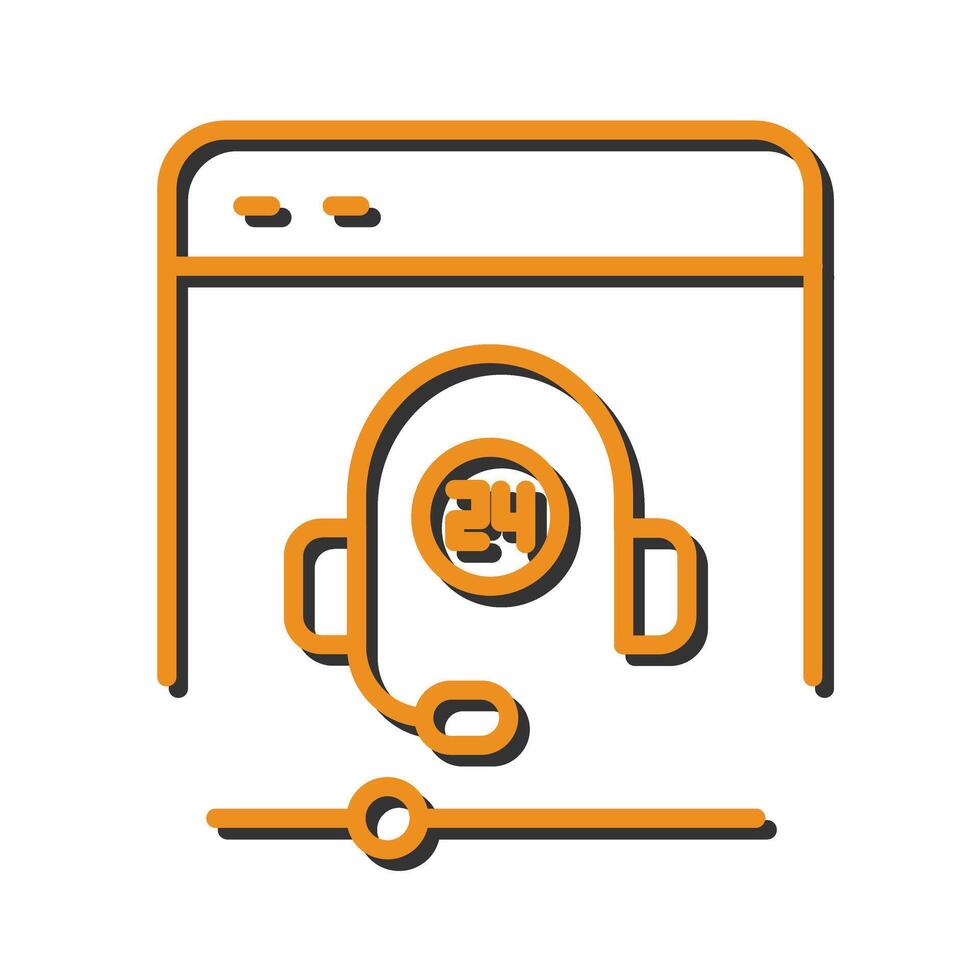 Support Forum Icon Design vector