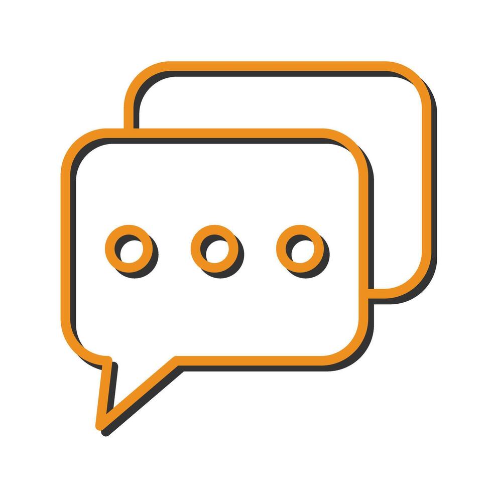 Chat Icon Design vector