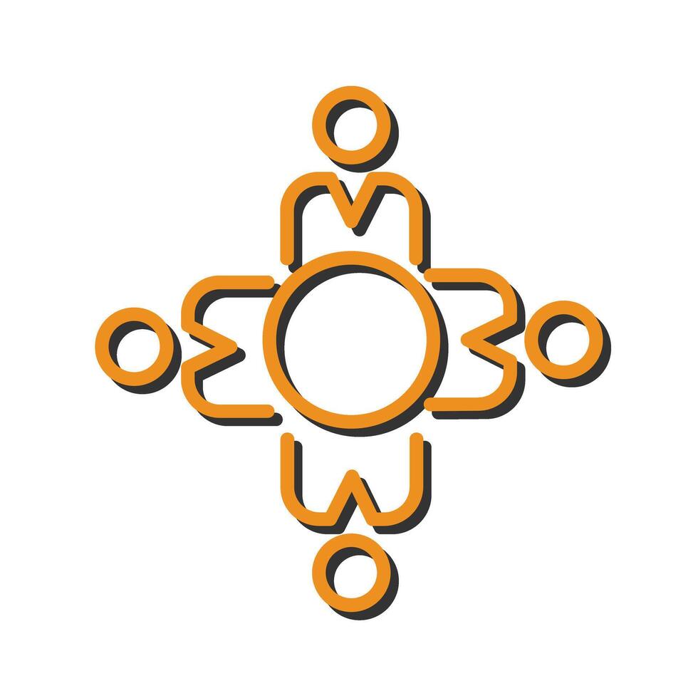 Work Culture Icon Design vector