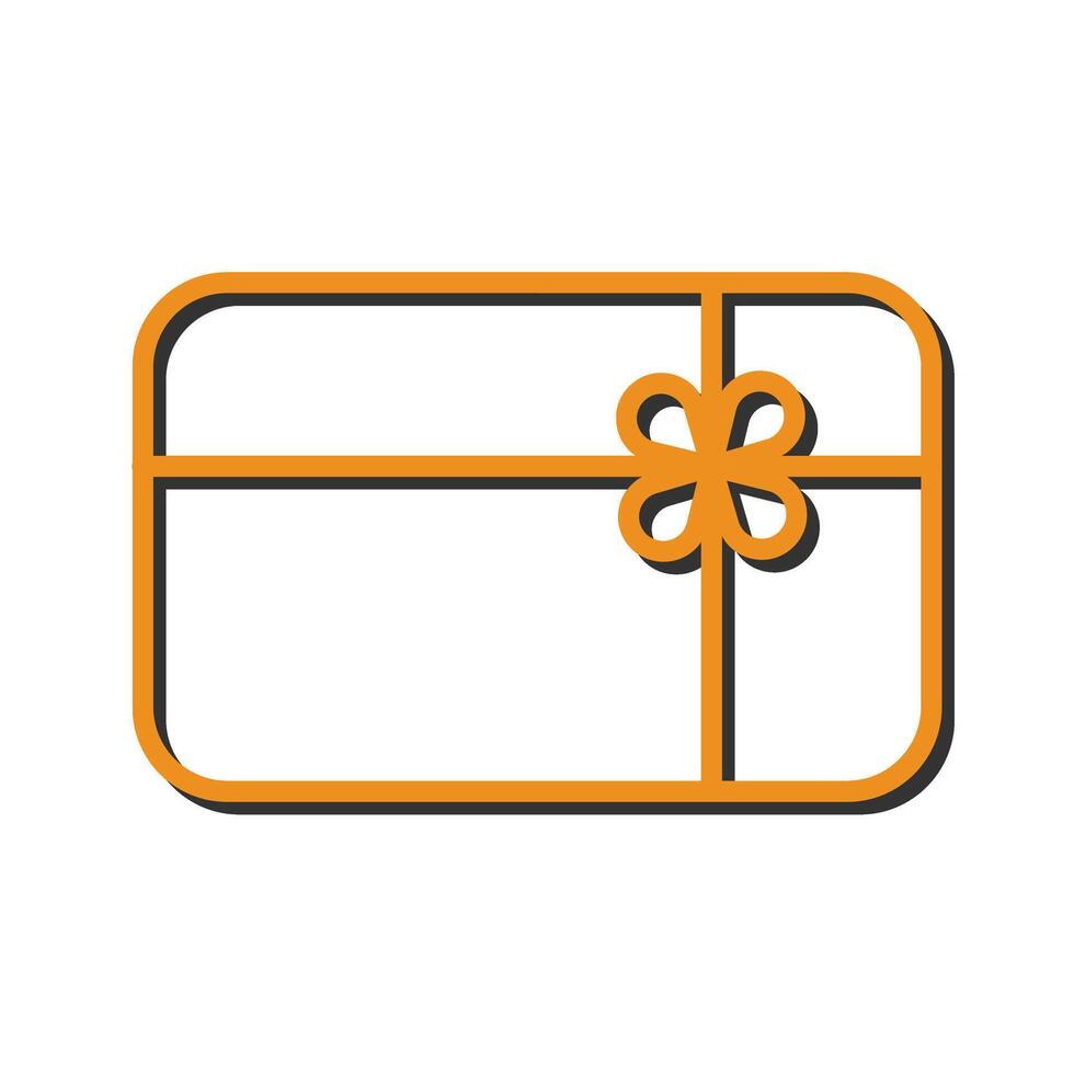 Gift Card Icon Design vector