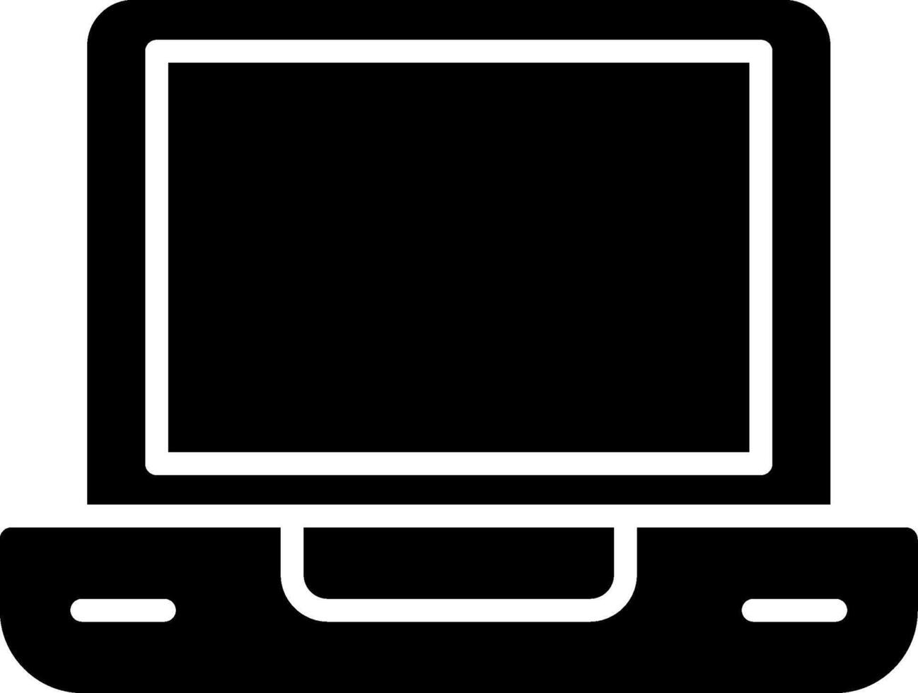 Laptop Icon Design vector
