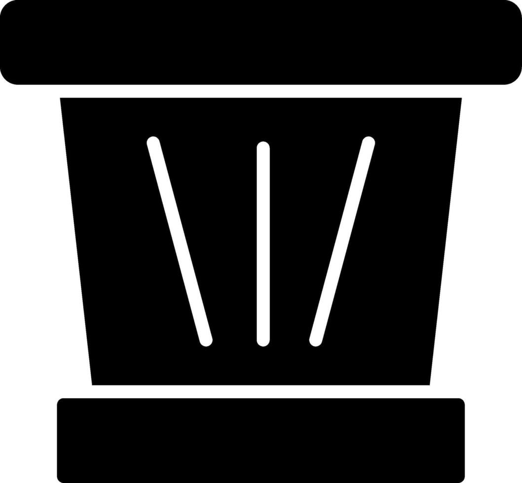 Bin Icon Design vector