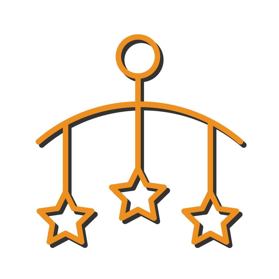 Crib Dreams Icon Design vector