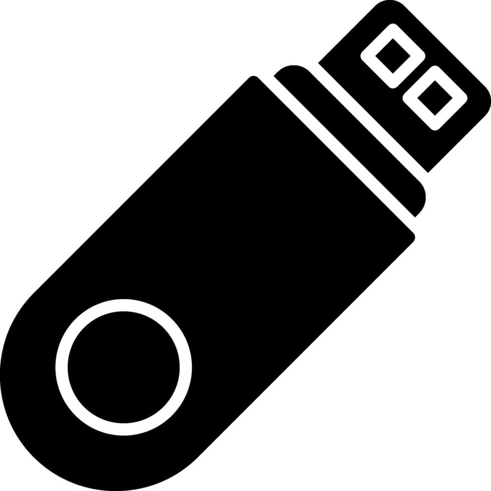 Usb Flash Drive Icon Design vector