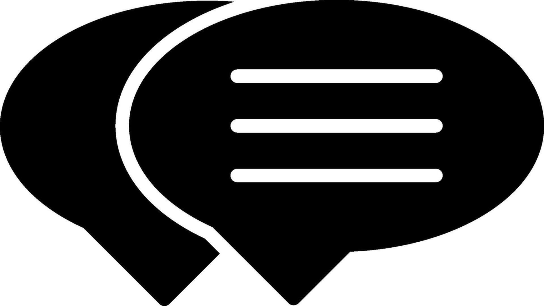 Conversation Icon Design vector