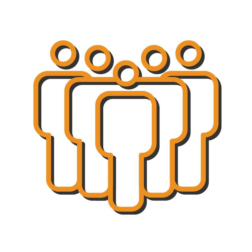 Diversity and Inclusion Icon Design vector