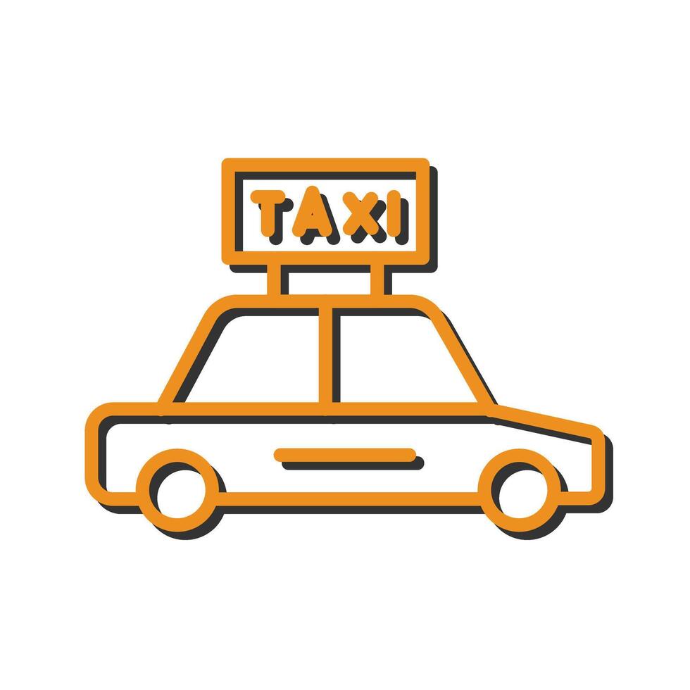 Taxi Icon Design vector