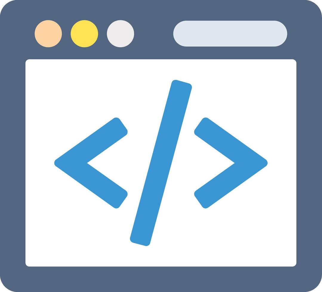 Html Icon Design vector