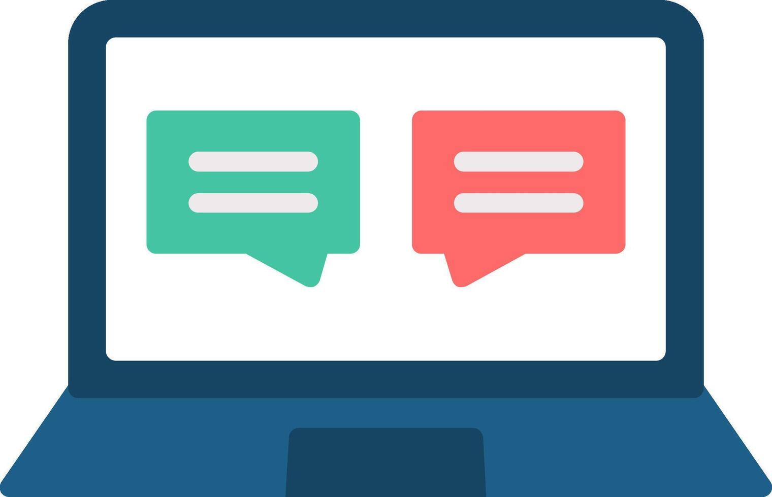Conversation Icon Design vector