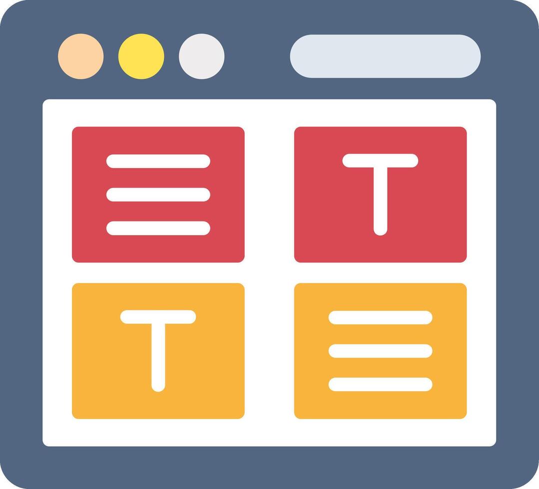 Web Design Icon Design vector