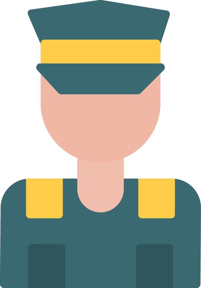 Pilot Icon Design vector