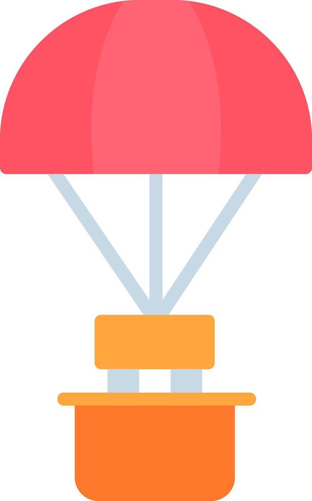 Parachute Icon Design vector