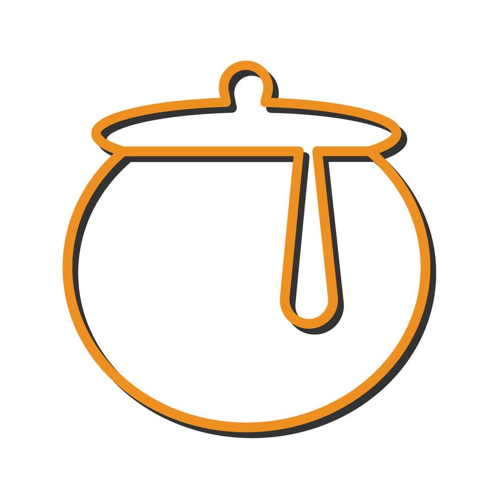 Honey Pot Icon Design vector