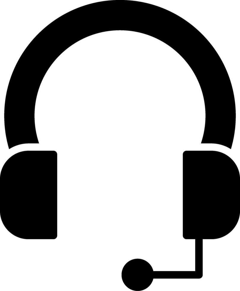Headset Icon Design vector