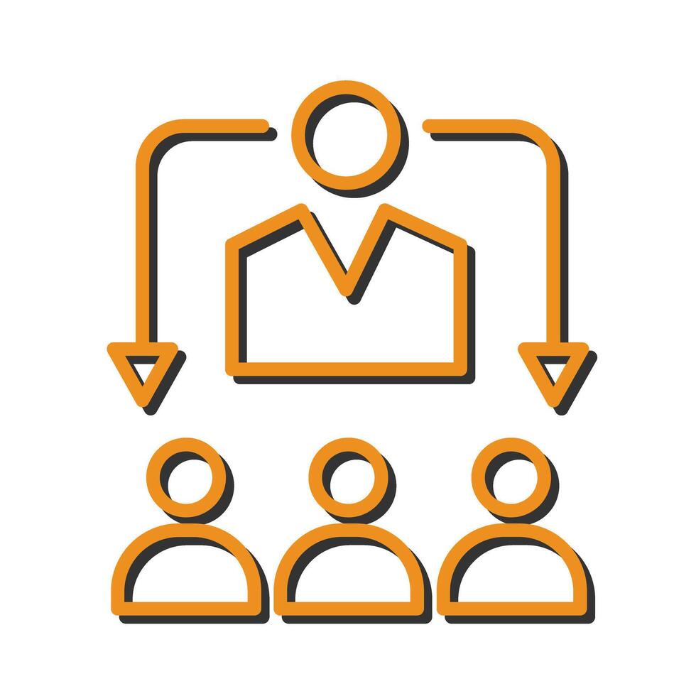 HR Technology Icon Design vector