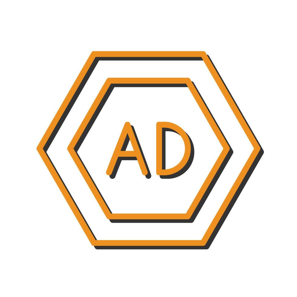 Ad Blocker Icon Design vector