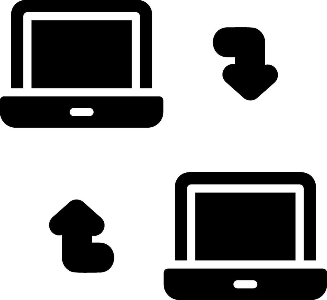 Remote Access Icon Design vector